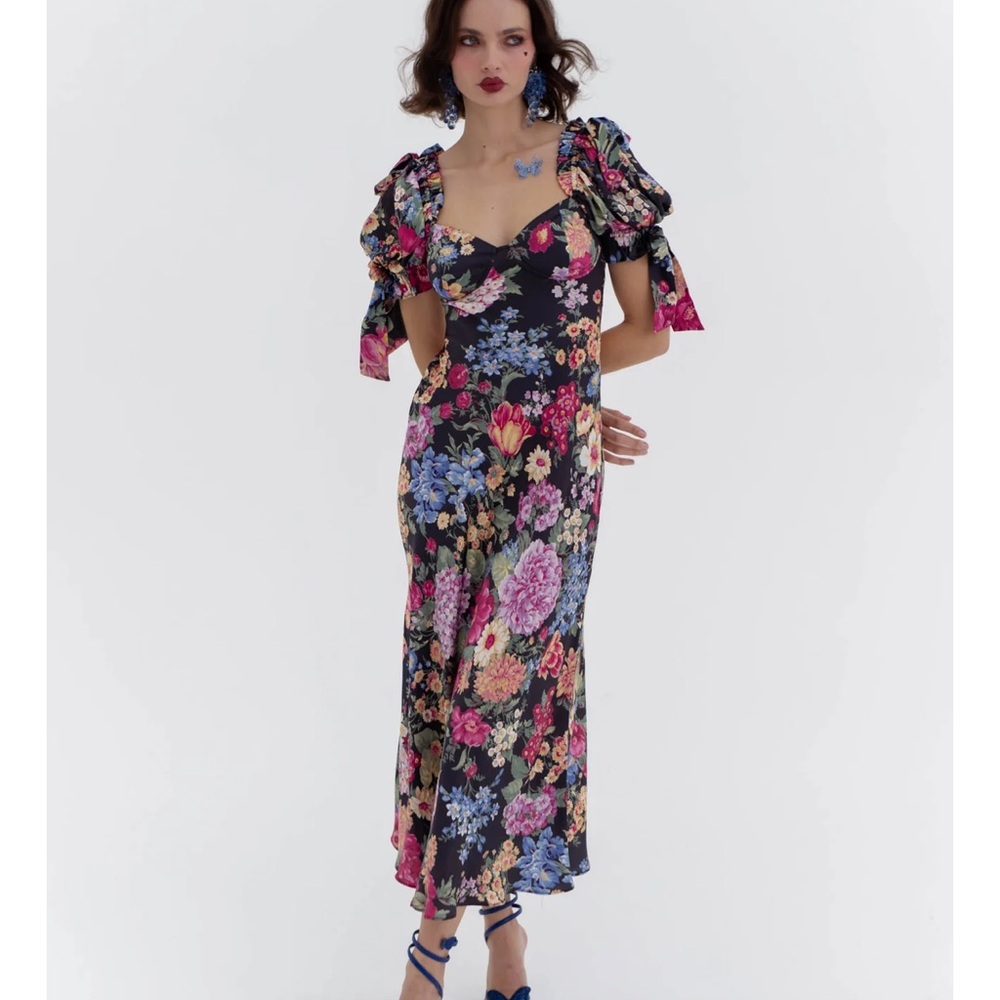 Selkie Puck Poet Slip Dress